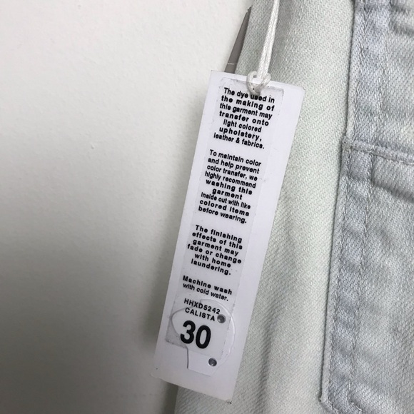 Joe's Ankle Cigarette Jeans in Calista Wash NWT W30 - Picture 9 of 16